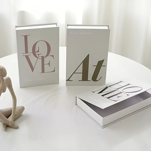 Love At Home - Decorative Book Storage Box
